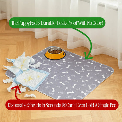 🐕stylish, super absorbent & reusable for a cleaner home🔔