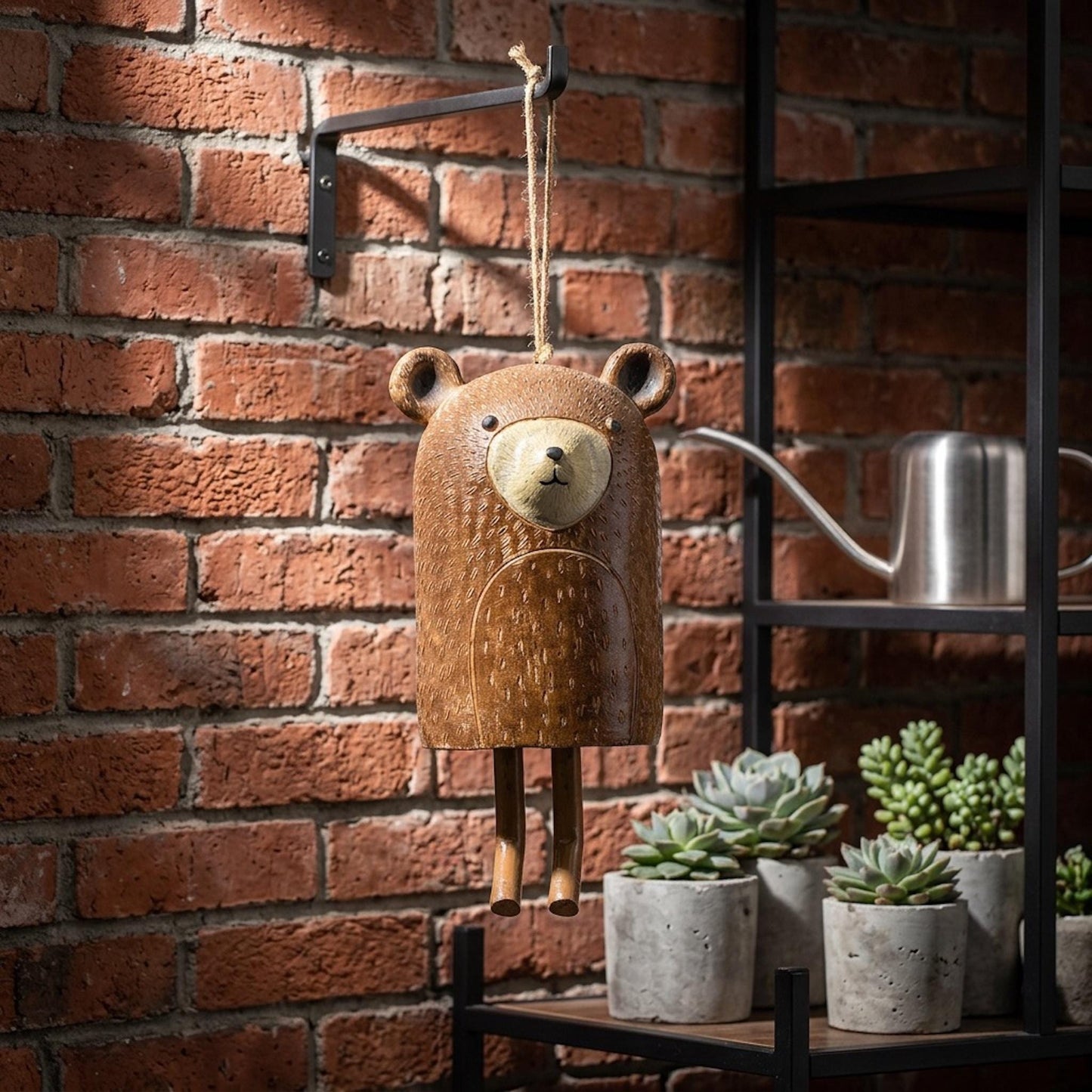 Handmade Whimsical Animal Wind Chime Ornaments
