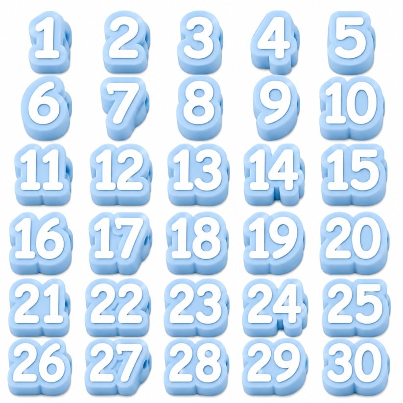 🎁Numbered Pencil Toppers