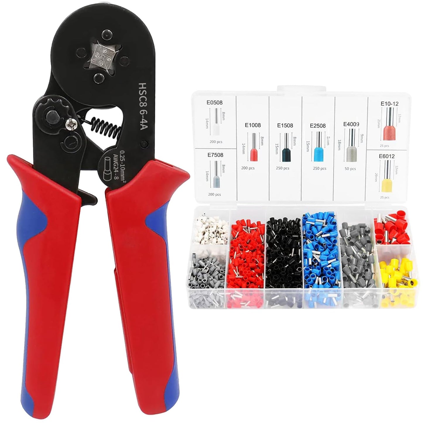 1201Pcs Ferrule Crimping Tool Kit