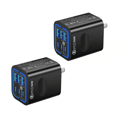 6-Port Fast Charging Station