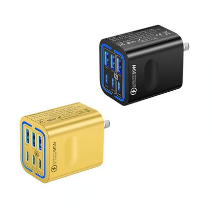 6-Port Fast Charging Station