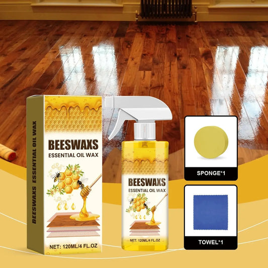 🪵Wood Polish Spray 120ml | Natural Shine & Protection for Furniture, Floors, Cabinets – Non-Greasy, Anti-Dust Finish