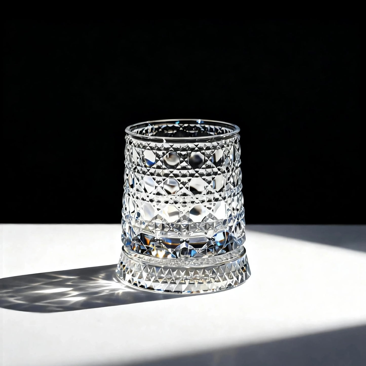 🔥Luxury 360° Spinning Crystal Glass