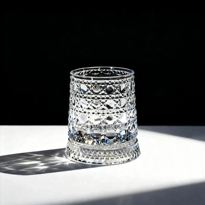 🔥Luxury 360° Spinning Crystal Glass