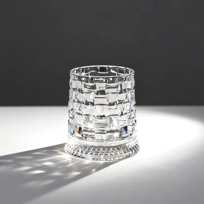 🔥Luxury 360° Spinning Crystal Glass