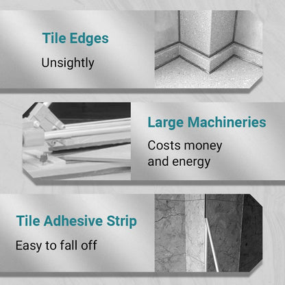 🛠️Angle Grinder Stand for Tile 45° Chamfer Cutting 🧤