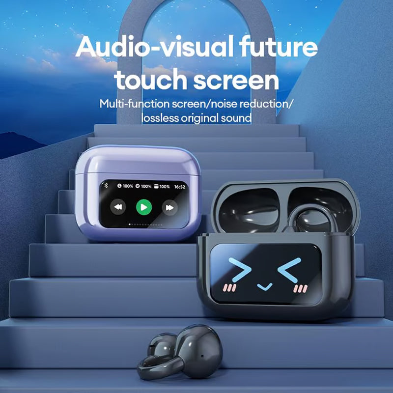 🔥Bluetooth Clip On Earphones - Wireless Freedom Music on the Go Stylish and Convenient