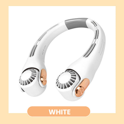 🥳2026 HOT SALE🥳💞50K+ SOLD!🍃💨 49% OFF! Neck Air Conditioner Fan – Ultra‑quiet, 360° rotating, 3 speeds. Hands‑free cooling, long battery. Summer essential! 😎🌬️