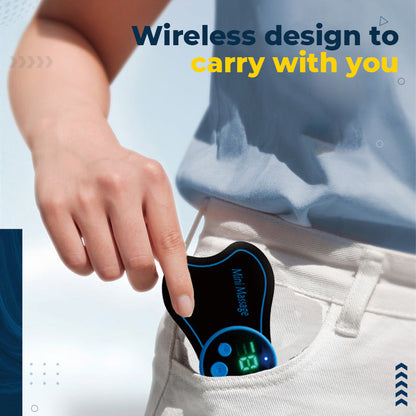 💆‍♀️✨Portable Mini Body Massager – Adjustable Intensity for Neck, Back, Waist, Hips & Legs, Relax On The Go!