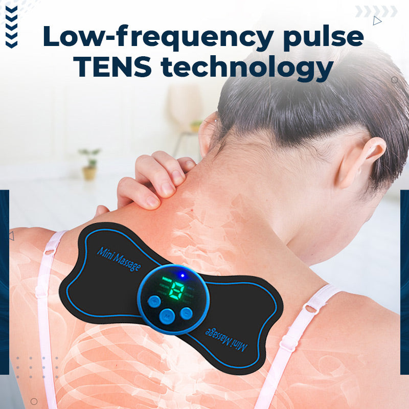 💆‍♀️✨Portable Mini Body Massager – Adjustable Intensity for Neck, Back, Waist, Hips & Legs, Relax On The Go!