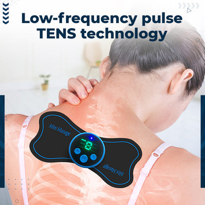 💆‍♀️✨Portable Mini Body Massager – Adjustable Intensity for Neck, Back, Waist, Hips & Legs, Relax On The Go!