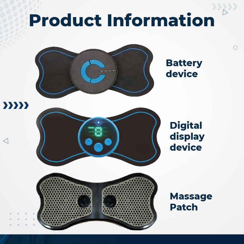 💆‍♀️✨Portable Mini Body Massager – Adjustable Intensity for Neck, Back, Waist, Hips & Legs, Relax On The Go!