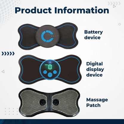 💆‍♀️✨Portable Mini Body Massager – Adjustable Intensity for Neck, Back, Waist, Hips & Legs, Relax On The Go!