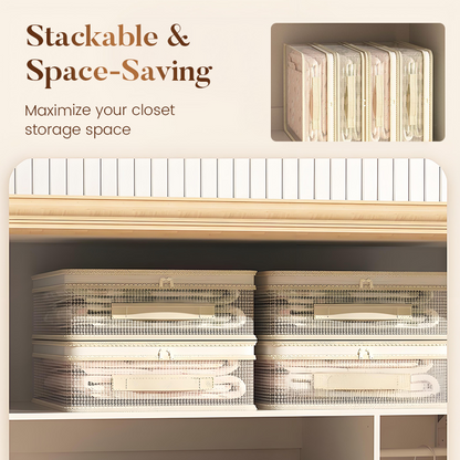 🎁🔥Buy 1 Get 1 Free✨See-Through Closet Organizer Storage Bags with Handles✨ -Protect Clothes from Dust & Moisture!💧