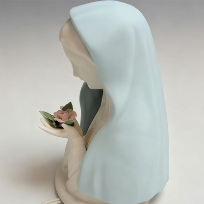 Elegant Religious LED Night Light – Sculptural Design, Warm Ambient Light & Battery-Powered (Spiritual Decoration for Home!)