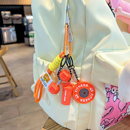 🔥Creative Fitness Themed Keychain
