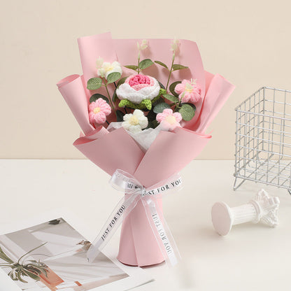 💕Mother's Day Special Sale💕Handmade Delicate Crochet Flower Bouquet