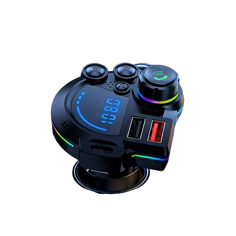 📻🚗 Universal Dual-Port Car FM Bluetooth Transmitter – Wireless Music, Hands-Free Calling & Dual USB Charger 🔌