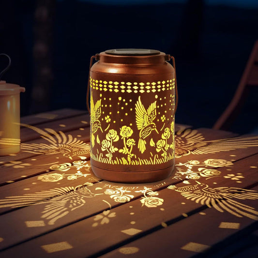 🐦HOT SALE 49% OFF🌟Solar Hummingbird Lantern for Garden Decor✨