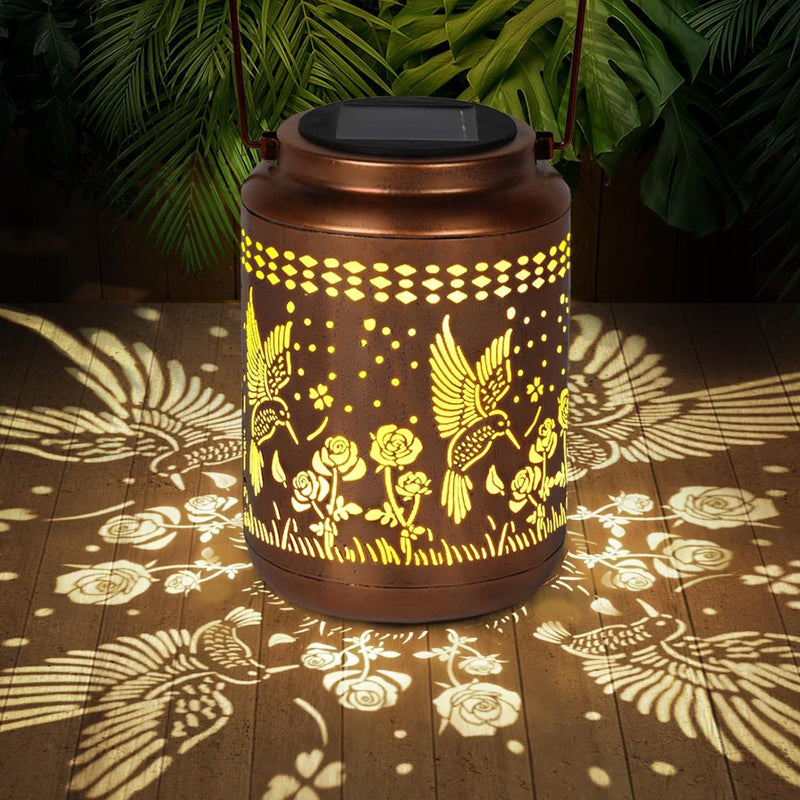 🐦HOT SALE 49% OFF🌟Solar Hummingbird Lantern for Garden Decor✨