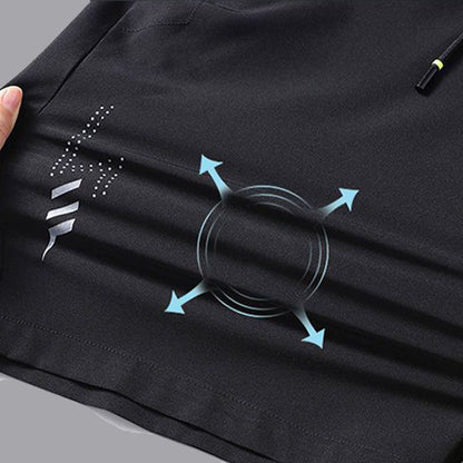 🏃Men's Athletic Shorts – cooling fabric, quick-dry, airy fit – train hard, stay cool 💪☀️