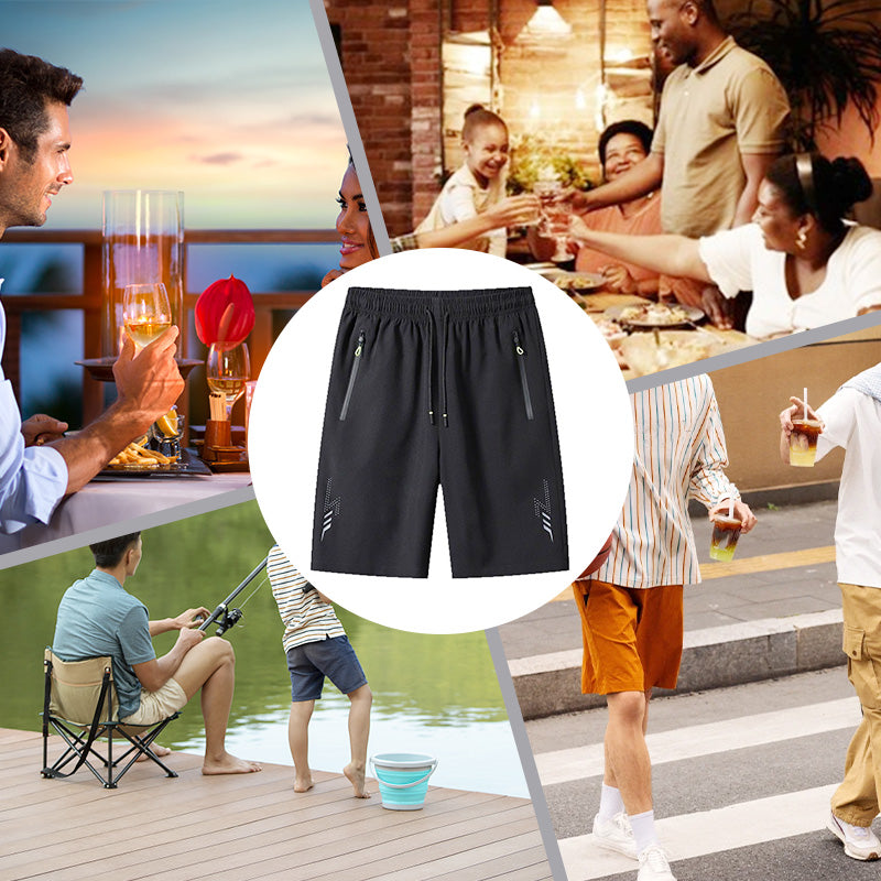 🏃Men's Athletic Shorts – cooling fabric, quick-dry, airy fit – train hard, stay cool 💪☀️