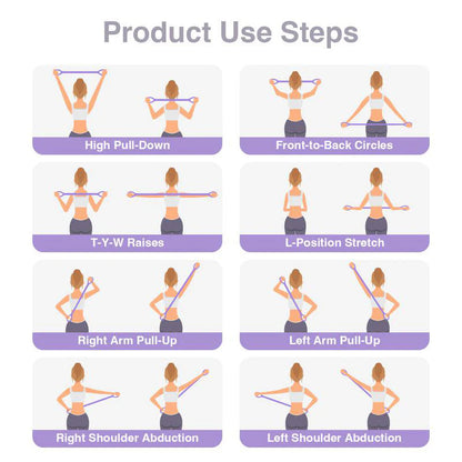 🔥Ergonomic Posture Corrector Resistance Band