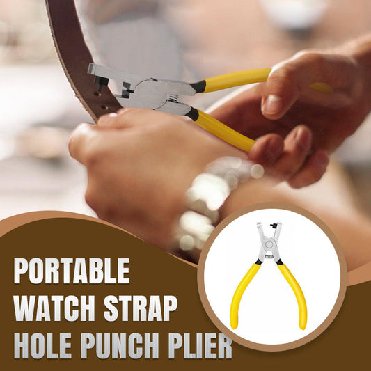 2026 Sale — Over 19,000 Sold! Portable Watch Strap Hole Punch Plier