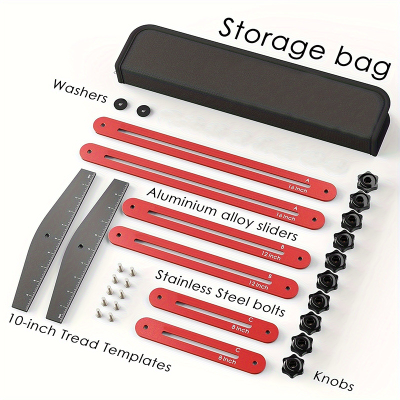 💥Adjustable Stair Tread Template Tool Set