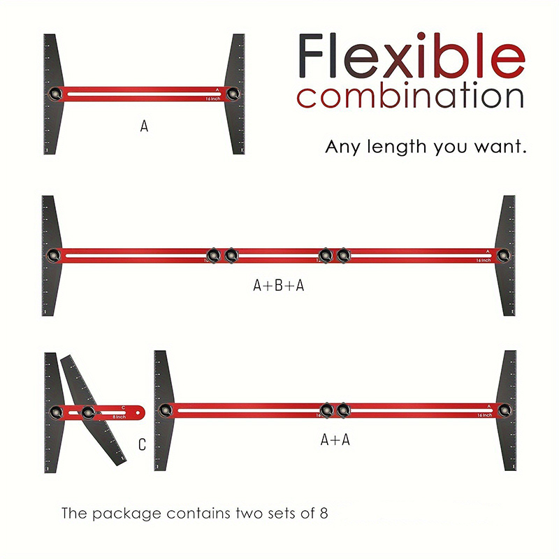 💥Adjustable Stair Tread Template Tool Set
