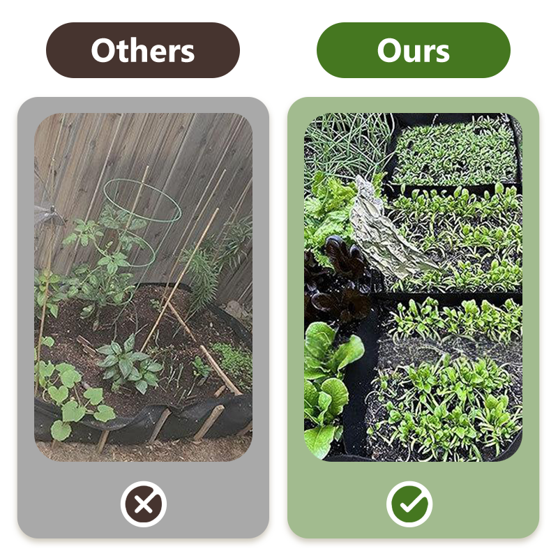 Divided Fabric Grow Bags for Plants