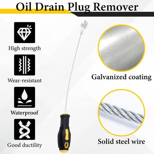⏰Magnetic Oil Drain Plug Removal Tool