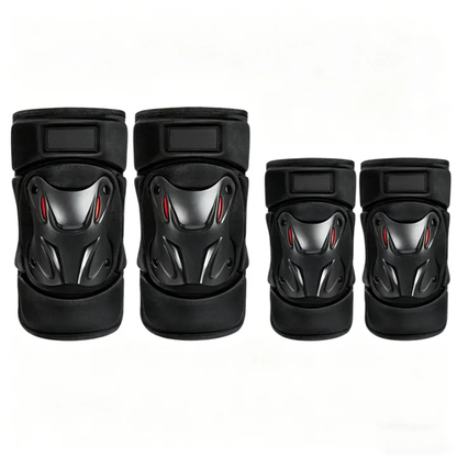 Motorcycle Knee and Elbow Protector Set