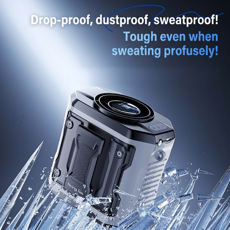 🌞Summer Hot Sale🌟High-Speed Portable Waist Clip Cooling Fan