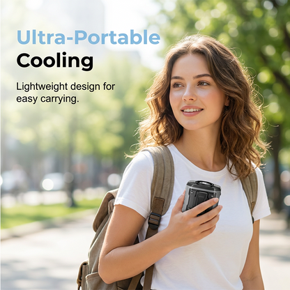 🌞Summer Hot Sale🌟High-Speed Portable Waist Clip Cooling Fan