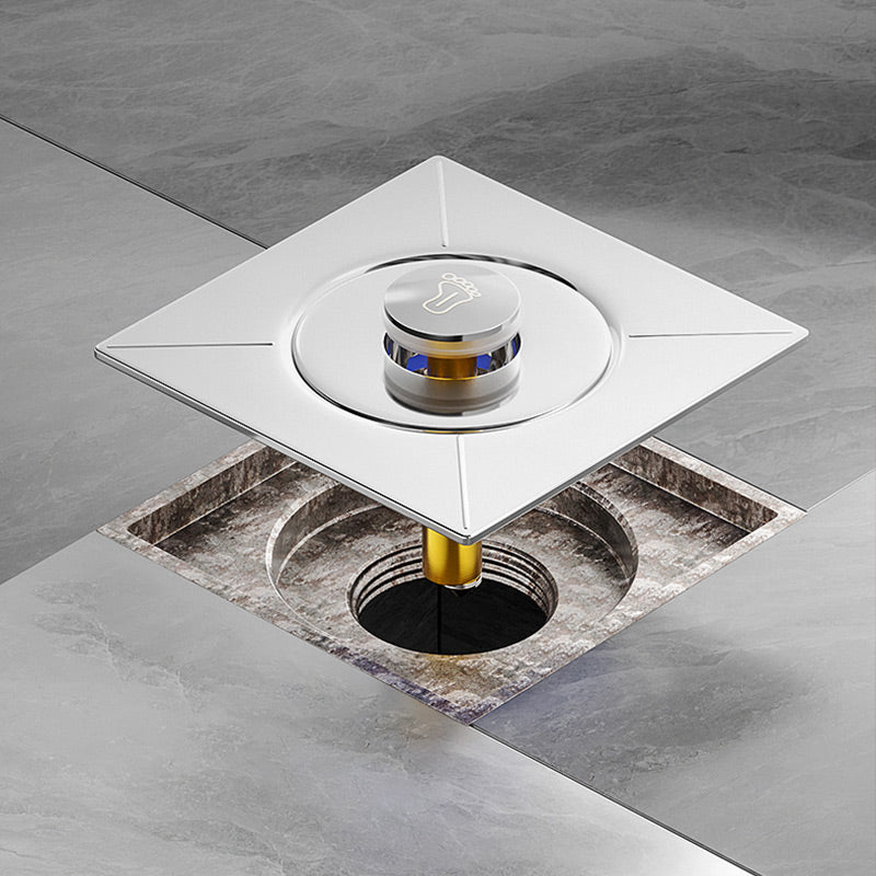 🔧💧Copper Core Anti-Odor Pop-Up Floor Drain，Rustproof, Quick Drain, Seals Off Sewer Smells. Perfect For Bathroom, Kitchen & Basement! 🚽✨🛡️