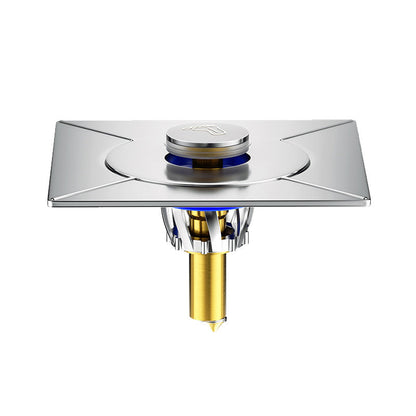 🔧💧Copper Core Anti-Odor Pop-Up Floor Drain，Rustproof, Quick Drain, Seals Off Sewer Smells. Perfect For Bathroom, Kitchen & Basement! 🚽✨🛡️
