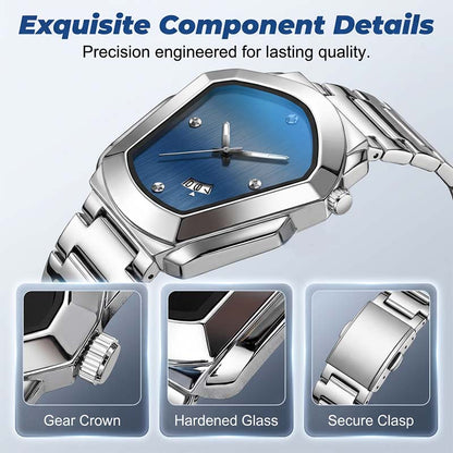 ⏰Men's Rhombus-Shaped Quartz Watch