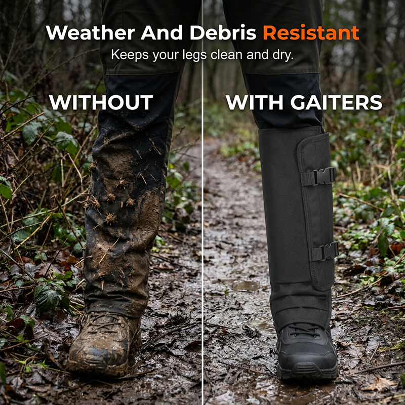 ⏰Outdoor Protective Leg Gaiters for Hiking and Hunting