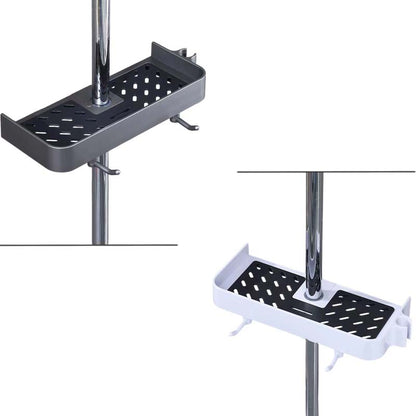Drill-Free Shower Caddy Shelf for Slide Bar