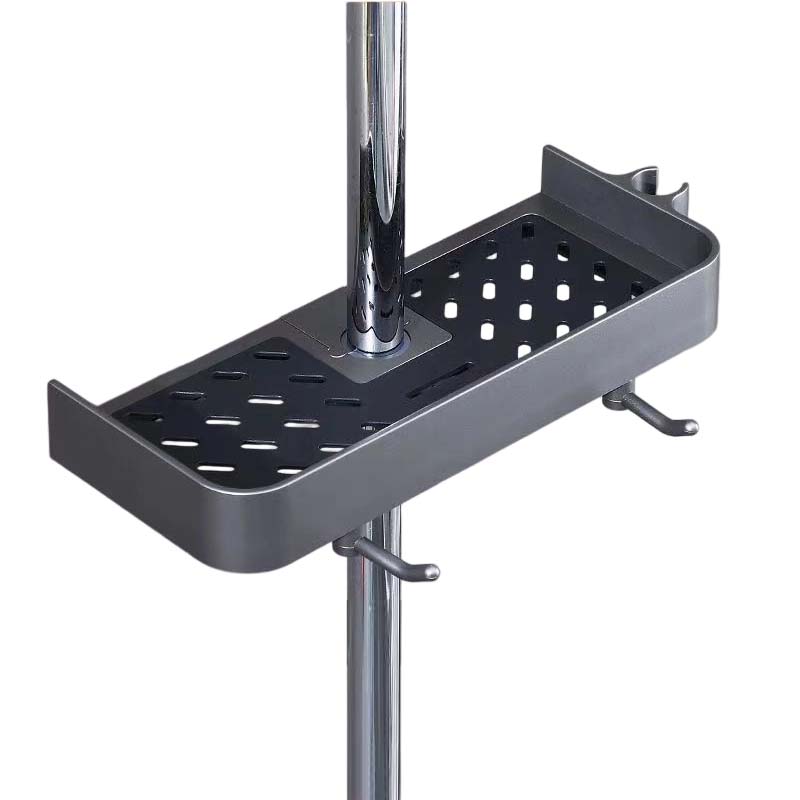 Drill-Free Shower Caddy Shelf for Slide Bar