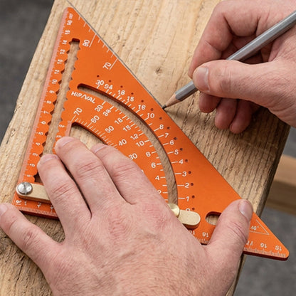 📐 ✨ Precision Woodworking Triangle Square – Alloy, Adjustable, Anti-Rust 🛠️