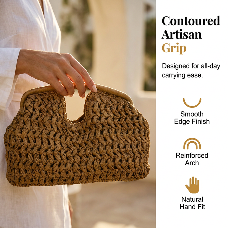 👜Handwoven Straw Handbag for Women – Natural, lightweight & spacious – Perfect for beach, summer outings or farmers market – boho chic 🌾