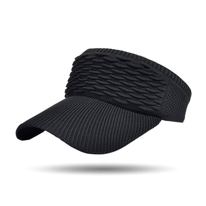 🕶️🌊Chic Knit Sun Visor Hat – Lightweight & Airy, Adds a Sporty Touch to Any Outfit – Ideal for Poolside Lounging, Beach Vacations or Outdoor Brunch 👙👗