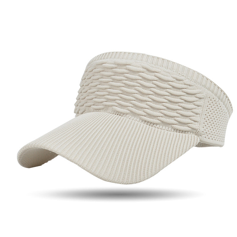 🕶️🌊Chic Knit Sun Visor Hat – Lightweight & Airy, Adds a Sporty Touch to Any Outfit – Ideal for Poolside Lounging, Beach Vacations or Outdoor Brunch 👙👗