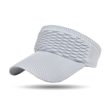🕶️🌊Chic Knit Sun Visor Hat – Lightweight & Airy, Adds a Sporty Touch to Any Outfit – Ideal for Poolside Lounging, Beach Vacations or Outdoor Brunch 👙👗