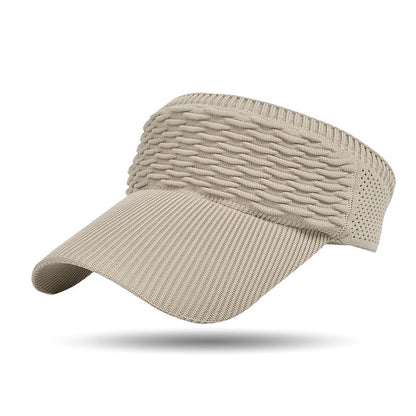🕶️🌊Chic Knit Sun Visor Hat – Lightweight & Airy, Adds a Sporty Touch to Any Outfit – Ideal for Poolside Lounging, Beach Vacations or Outdoor Brunch 👙👗