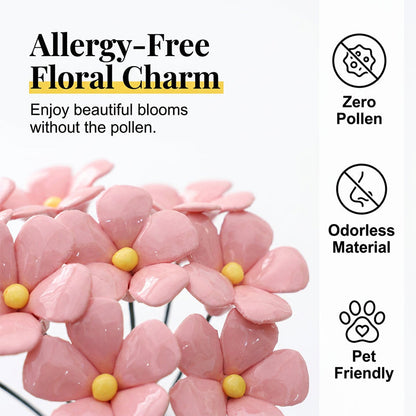 🥳 Everlasting Ceramic Floral Decoration