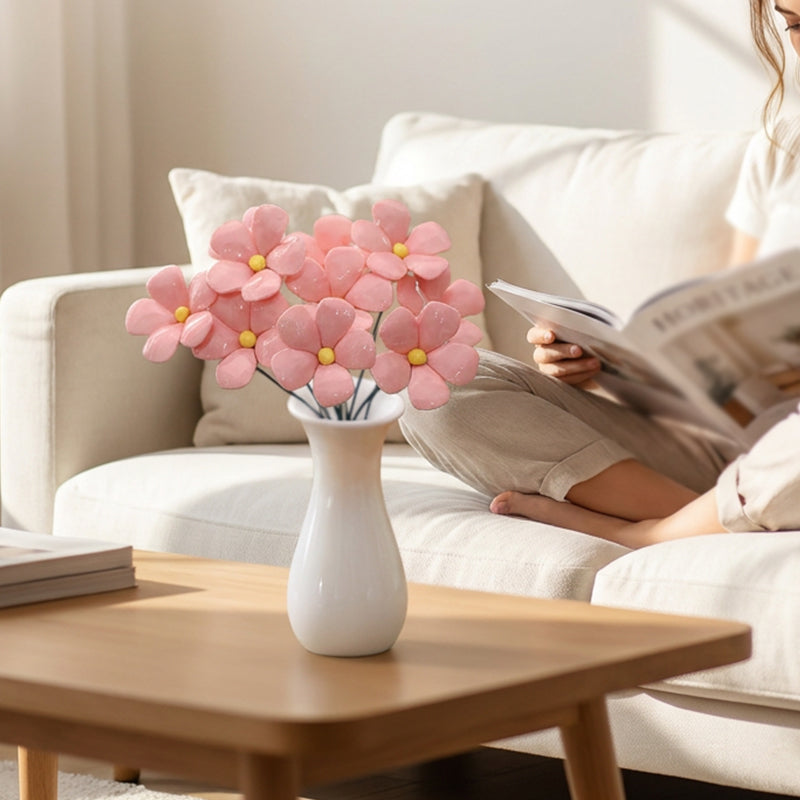 🥳 Everlasting Ceramic Floral Decoration
